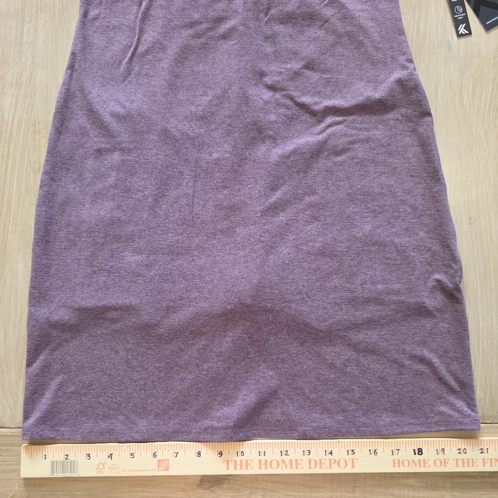 Kyodan Purple Athletic Dress Built-In Shorts Lined Tank Dress NWT - Picture 10 of 12